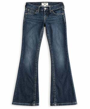 True Religion World Tour High Rise Bootcut Jeans Dark Wash Size 27